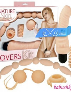 Эротический набор 5 предметов Nature Skin Lovers Kit
